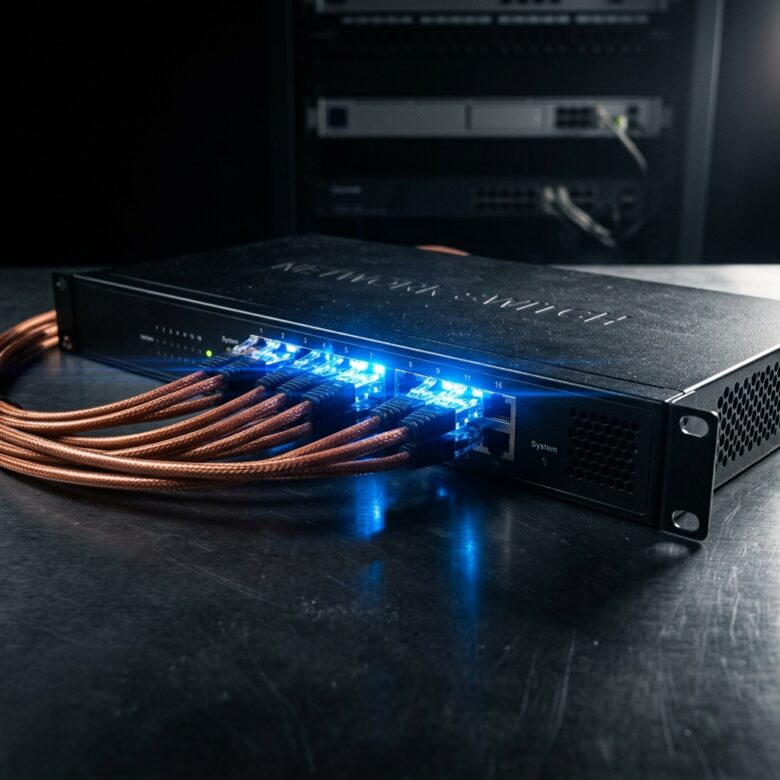 Capa do artigo: Cabo Cat5e ou Cat6? O Que Importa no Homelab