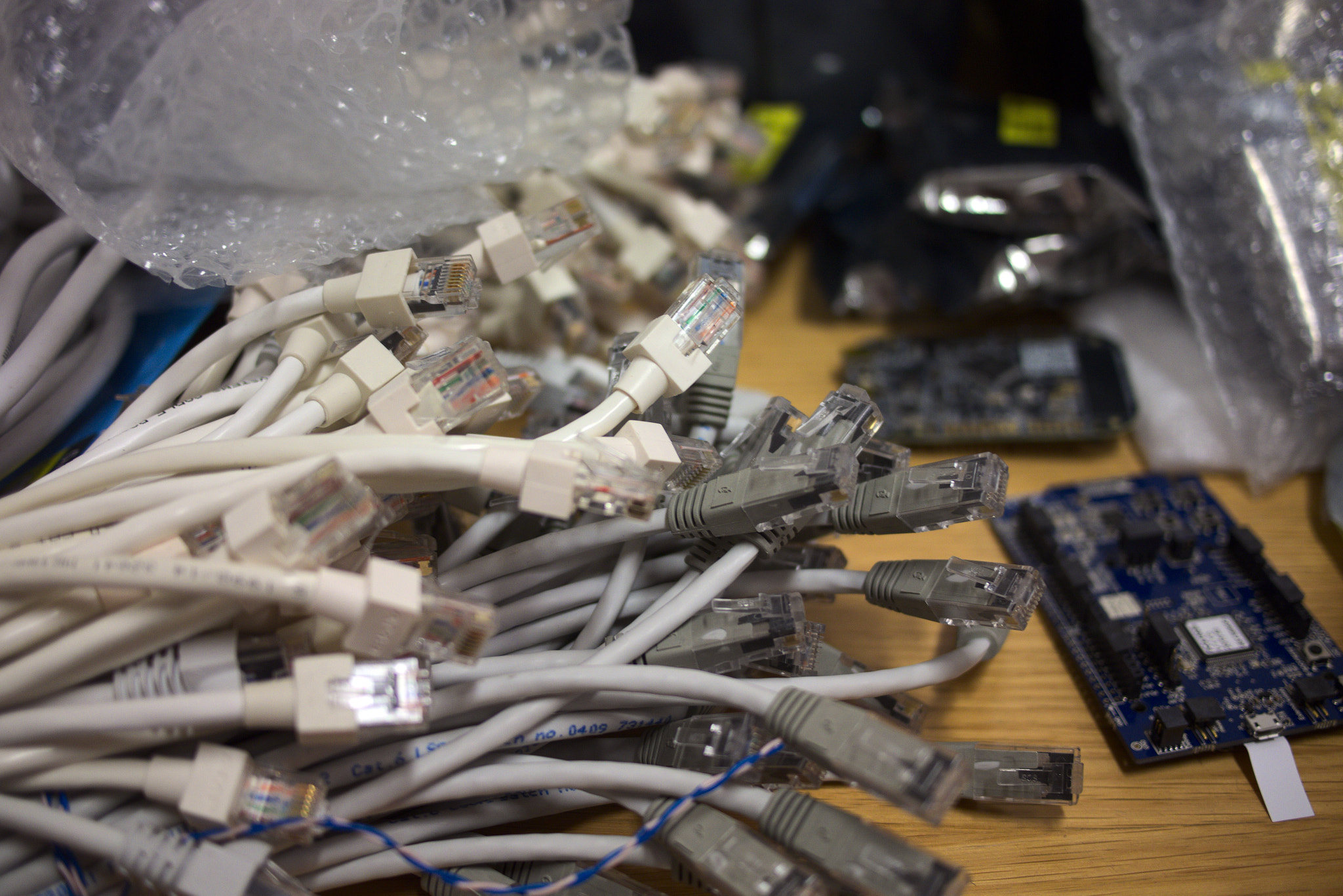 Imagem real de bancada homelab
